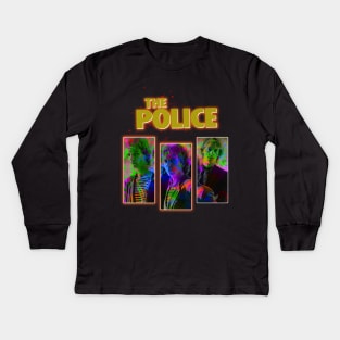 Every Move You Make Pay Tribute to The Polices Iconic Music Videos and Timeless Rock Sound Kids Long Sleeve T-Shirt